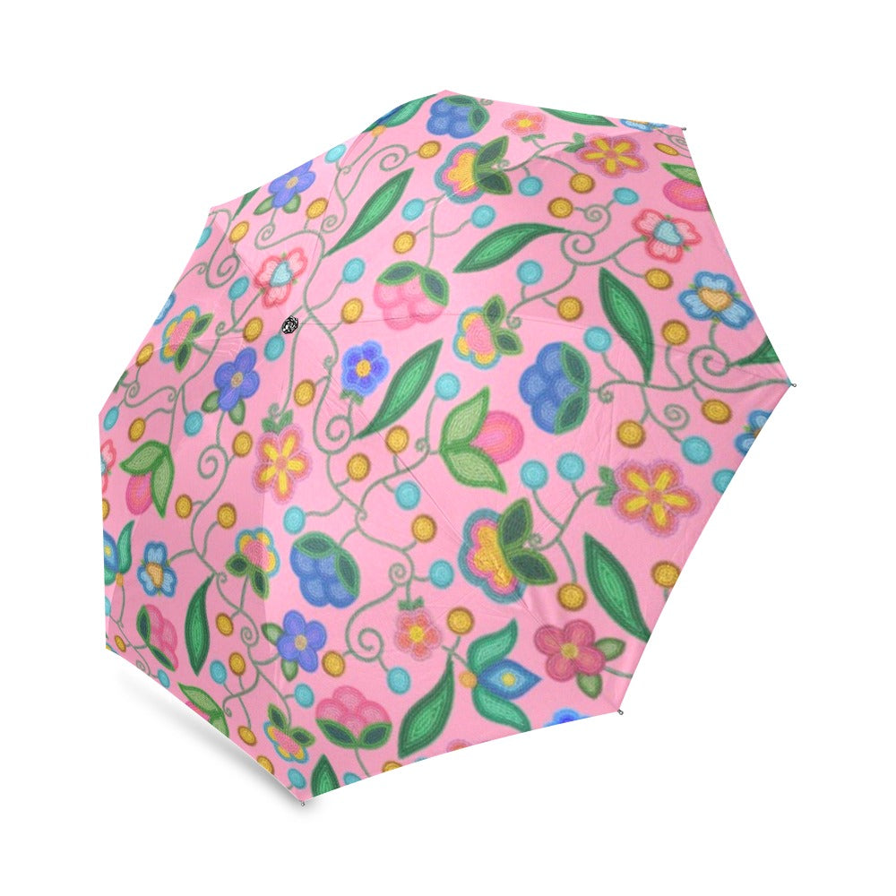 Skyberry Serenade Pink Foldable Umbrella