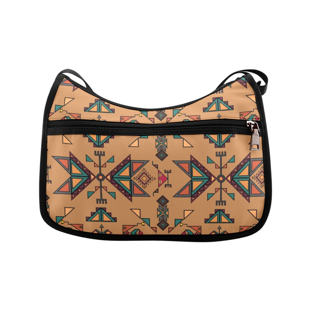 Arrow Dawn Brown Crossbody Bag