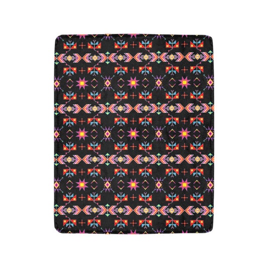 Scattered Generations Black Ultra-Soft Micro Fleece Blanket 40"x50"