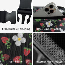 Load image into Gallery viewer, Strawberry Dreams Midnight Belt Bag
