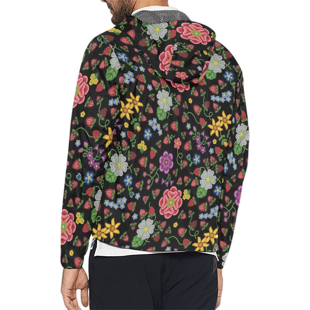 Berry Pop Midnight Men's Windbreaker