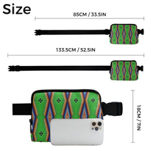 Load image into Gallery viewer, Diamond in the Bluff Lime Belt Bag
