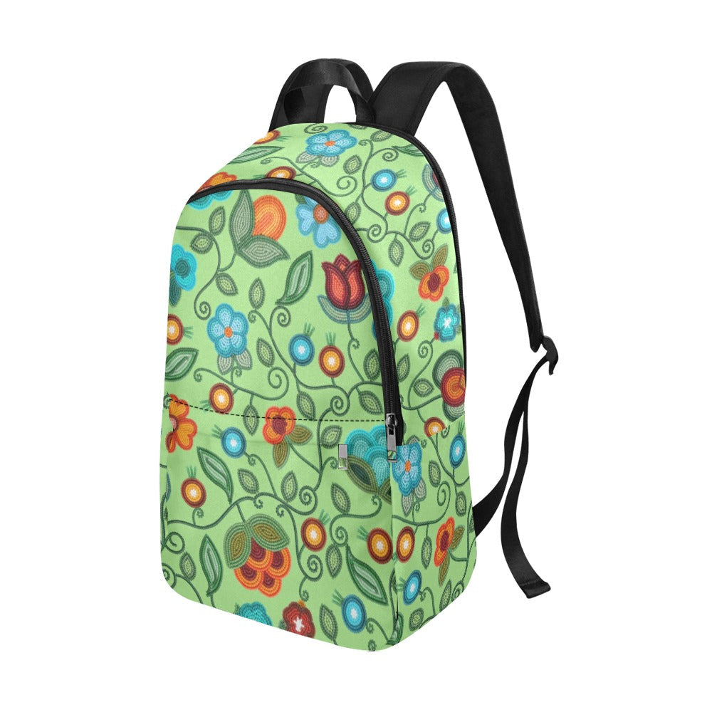 Prairie Fire Petals Sage Backpack