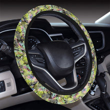 Load image into Gallery viewer, Culture in Nature Green Leaf Steering Wheel Cover with Elastic Edge
