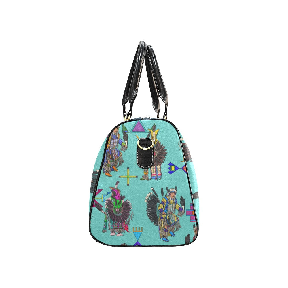 Men's Tradish Dancers Eggshell Blue Small Travel Bag