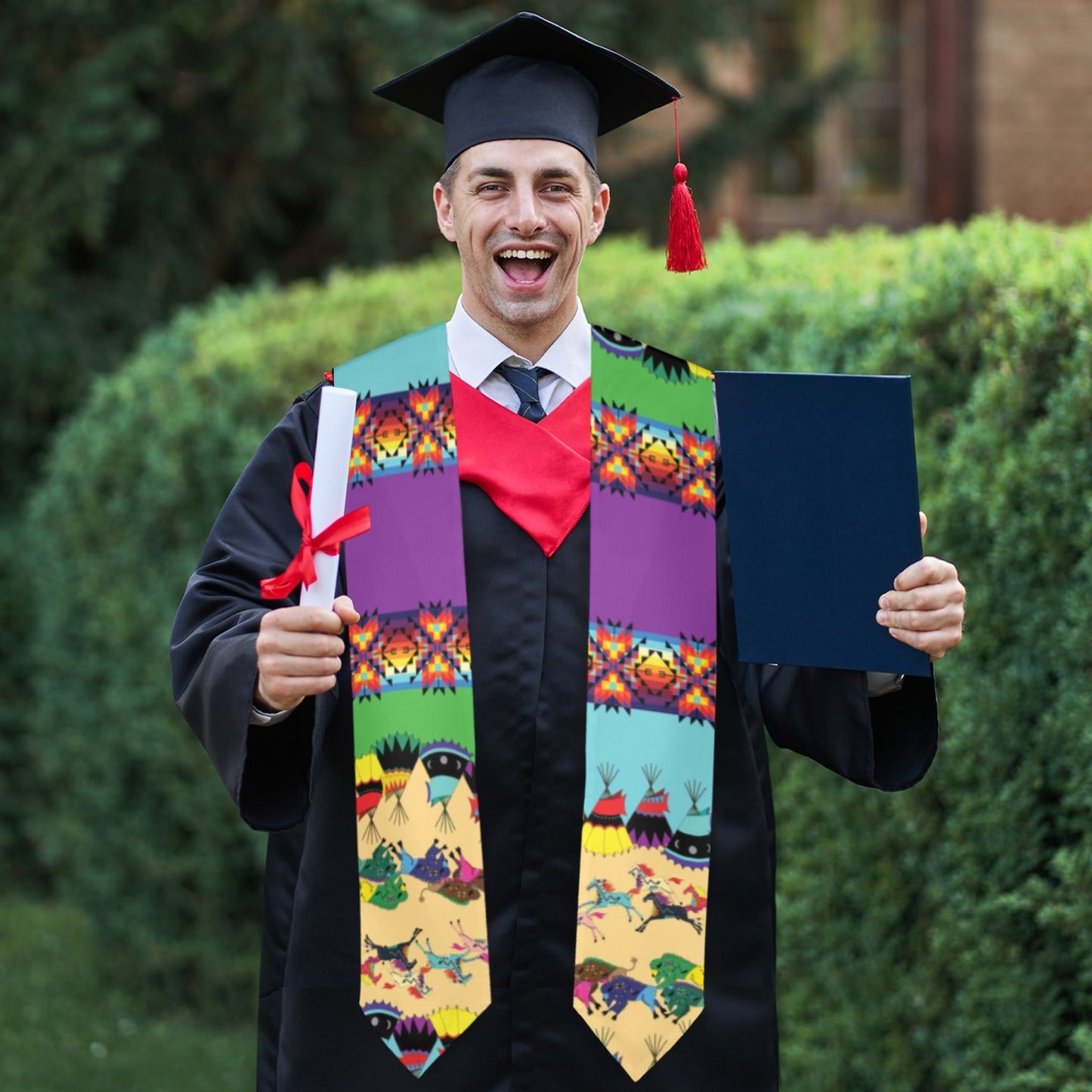 Prairie Bison Graduation Stole