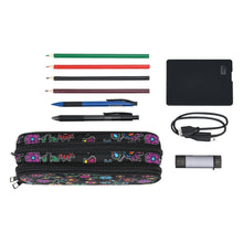 Load image into Gallery viewer, Nature&#39;s Nexus Black Pencil Pouch
