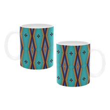 Load image into Gallery viewer, Diamond in the Bluff Turquoise Mug
