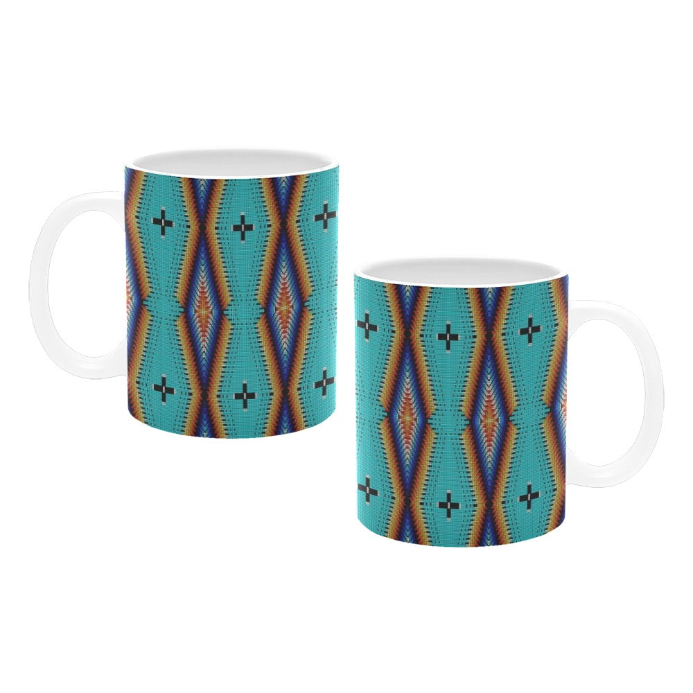 Diamond in the Bluff Turquoise Mug