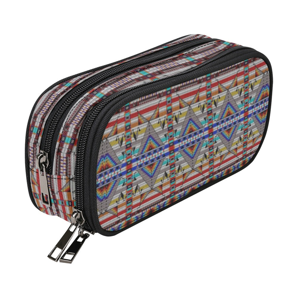 Medicine Blessing White Pencil Pouch