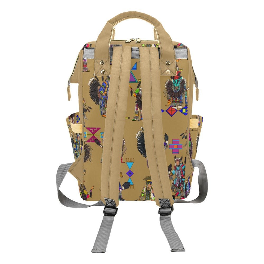 Men's Tradish Dancers Earth Multi-Function Diaper Backpack