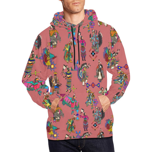 Grand Entry Dancers Terra Cotta Hoodie for Men