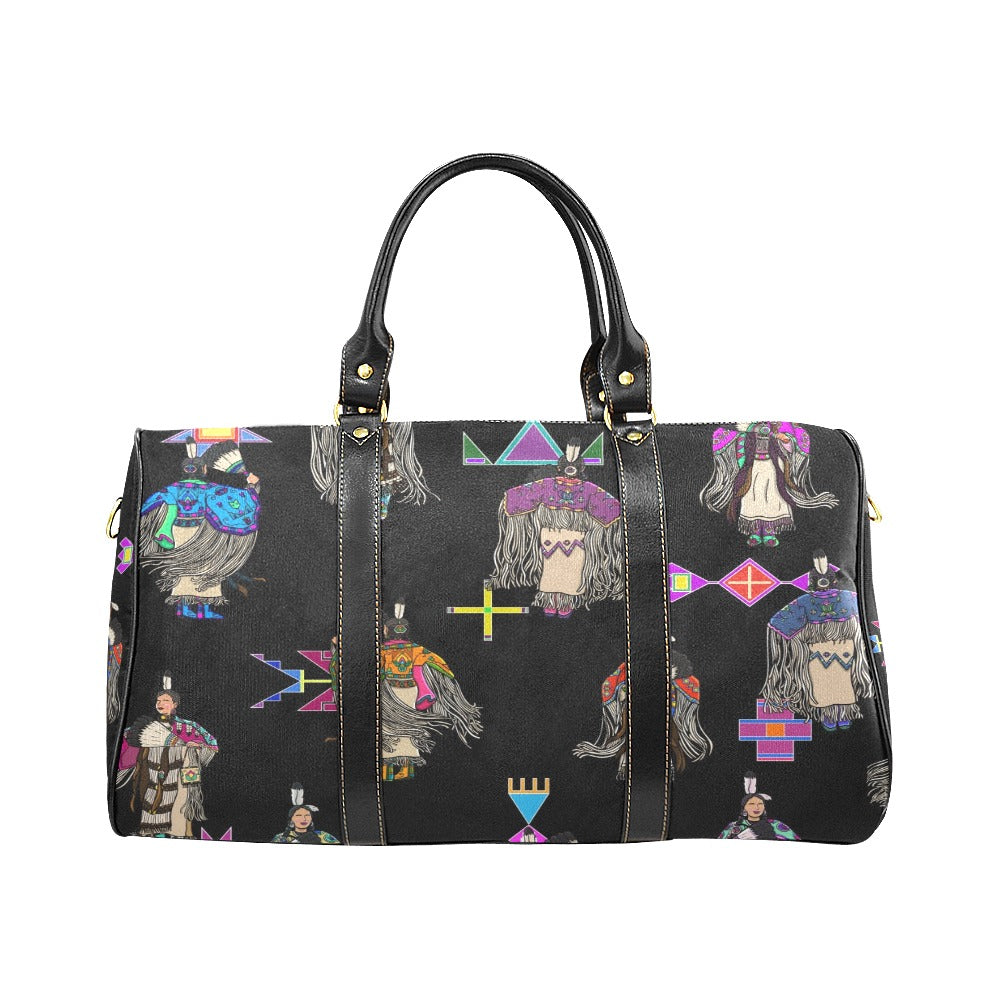 Women's Tradish Dancers Black Small Travel Bag