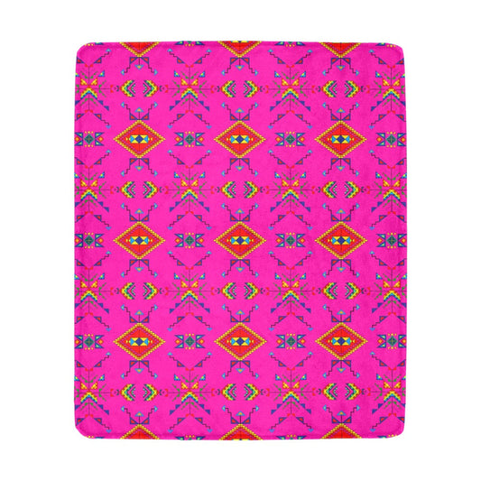 Buffalo Jump Pink Ultra-Soft Micro Fleece Blanket 50"x60"