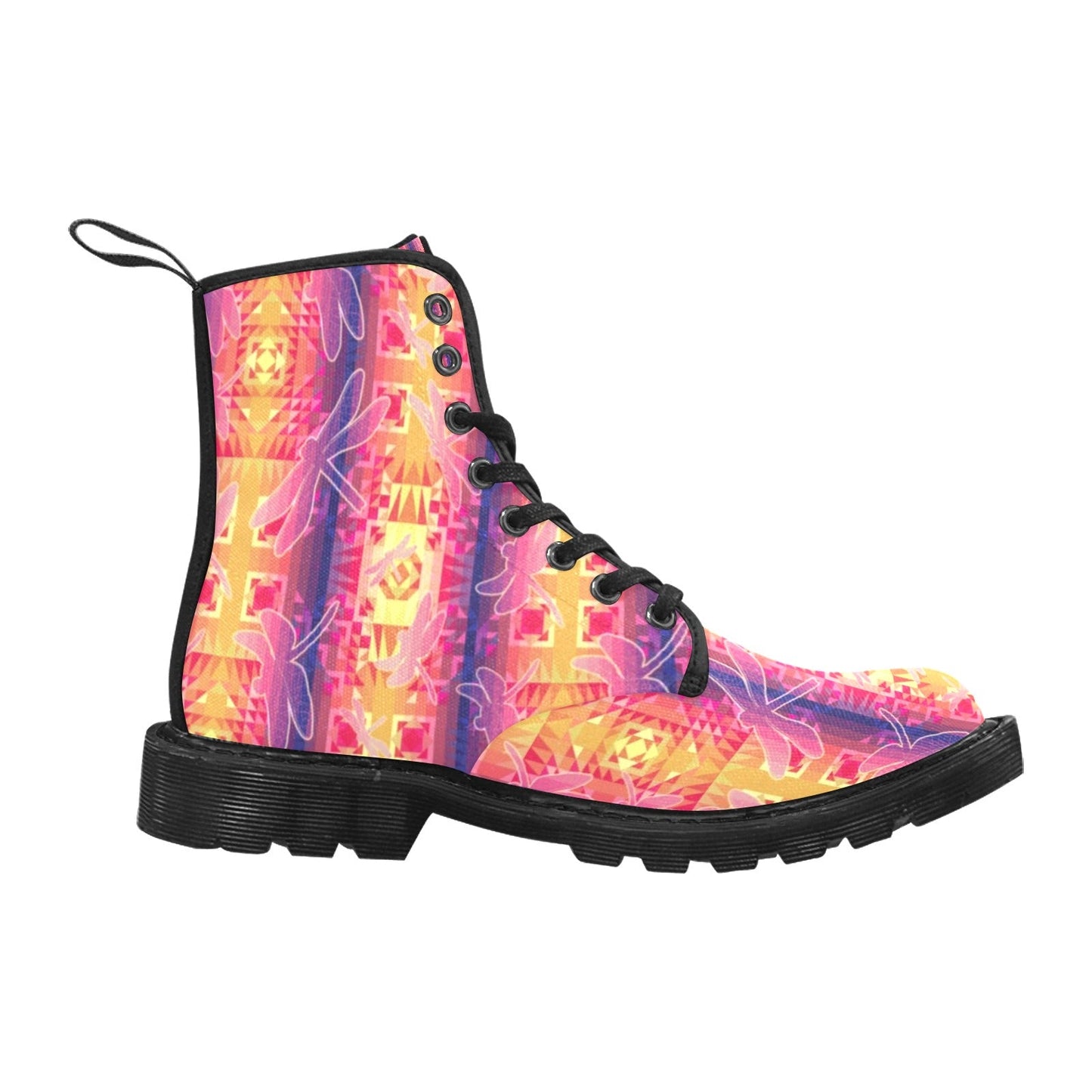 Kaleidoscope Dragonfly Boots