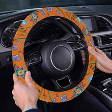 Load image into Gallery viewer, Fresh Fleur Carrot Steering Wheel Cover with Elastic Edge
