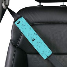 Load image into Gallery viewer, Ledger Dabbles Torquoise Car Seat Belt Cover
