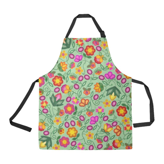 Boreal Bounty Green Apron
