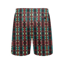 Load image into Gallery viewer, In Ones Element Teal Men&#39;s Mid-Length Beach Shorts
