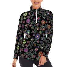 Load image into Gallery viewer, Cosmic Whisper Black Mini Master Long Sleeve Yoga Shirt
