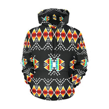 Load image into Gallery viewer, Sacred Trust Black Colour Hoodie for Men

