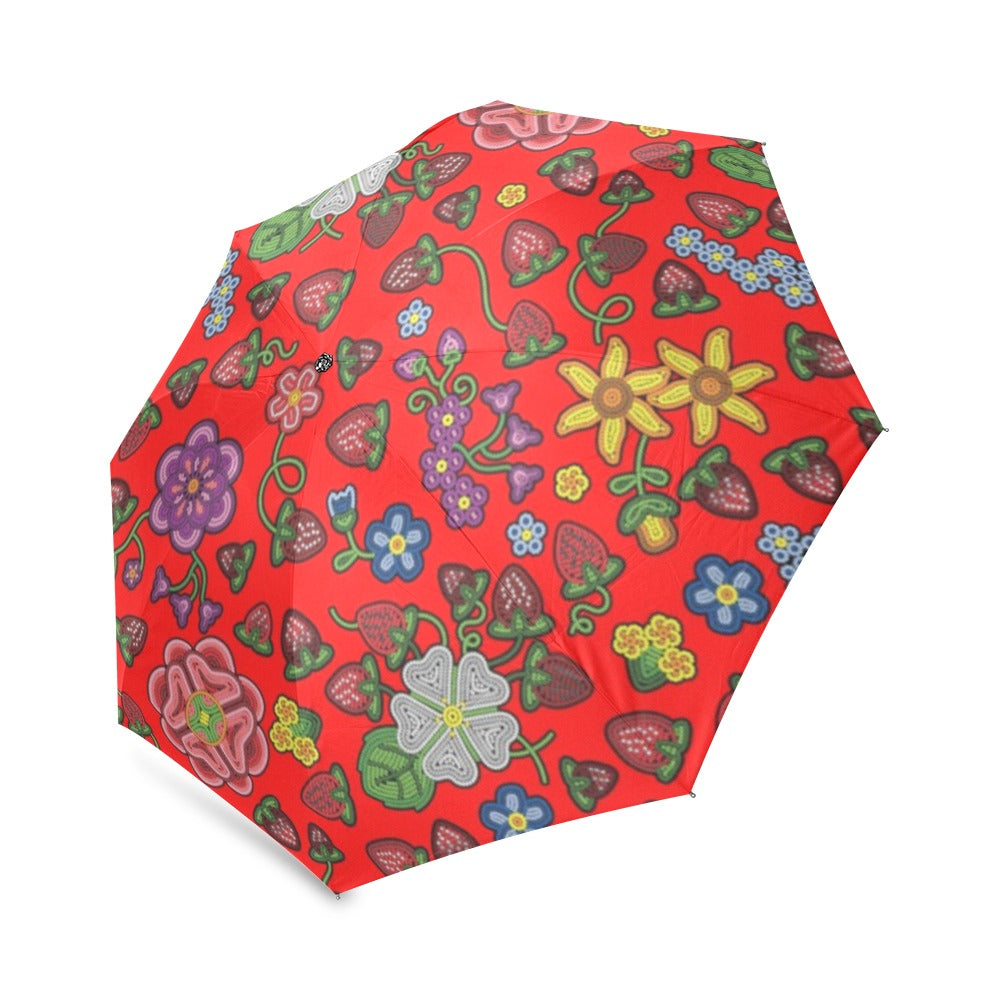 Berry Pop Fire Foldable Umbrella