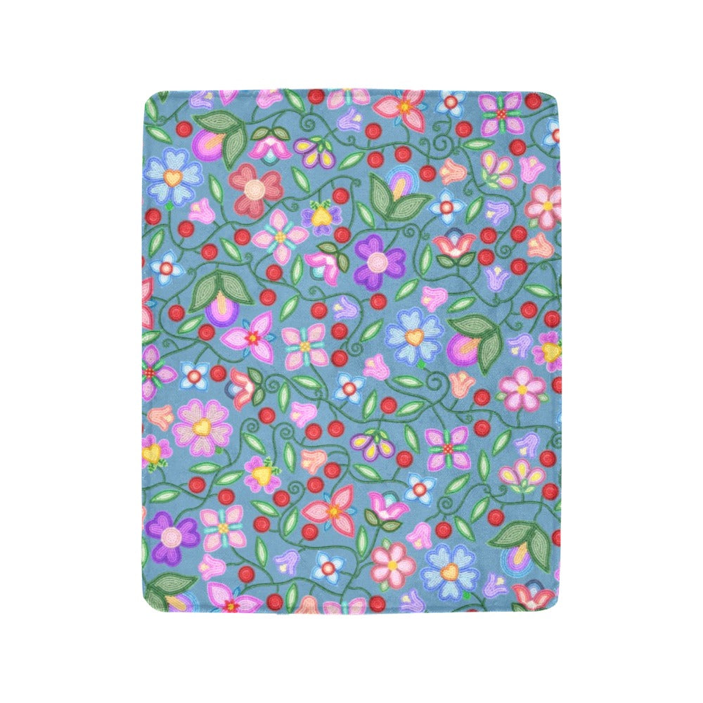 Petal Harmony River Small Micro Fleece Blanket