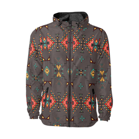 Thunder Flight Gray Men's Windbreaker