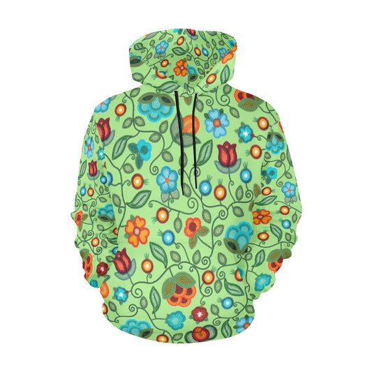 Prairie Fire Petals Sage Hoodie for Men