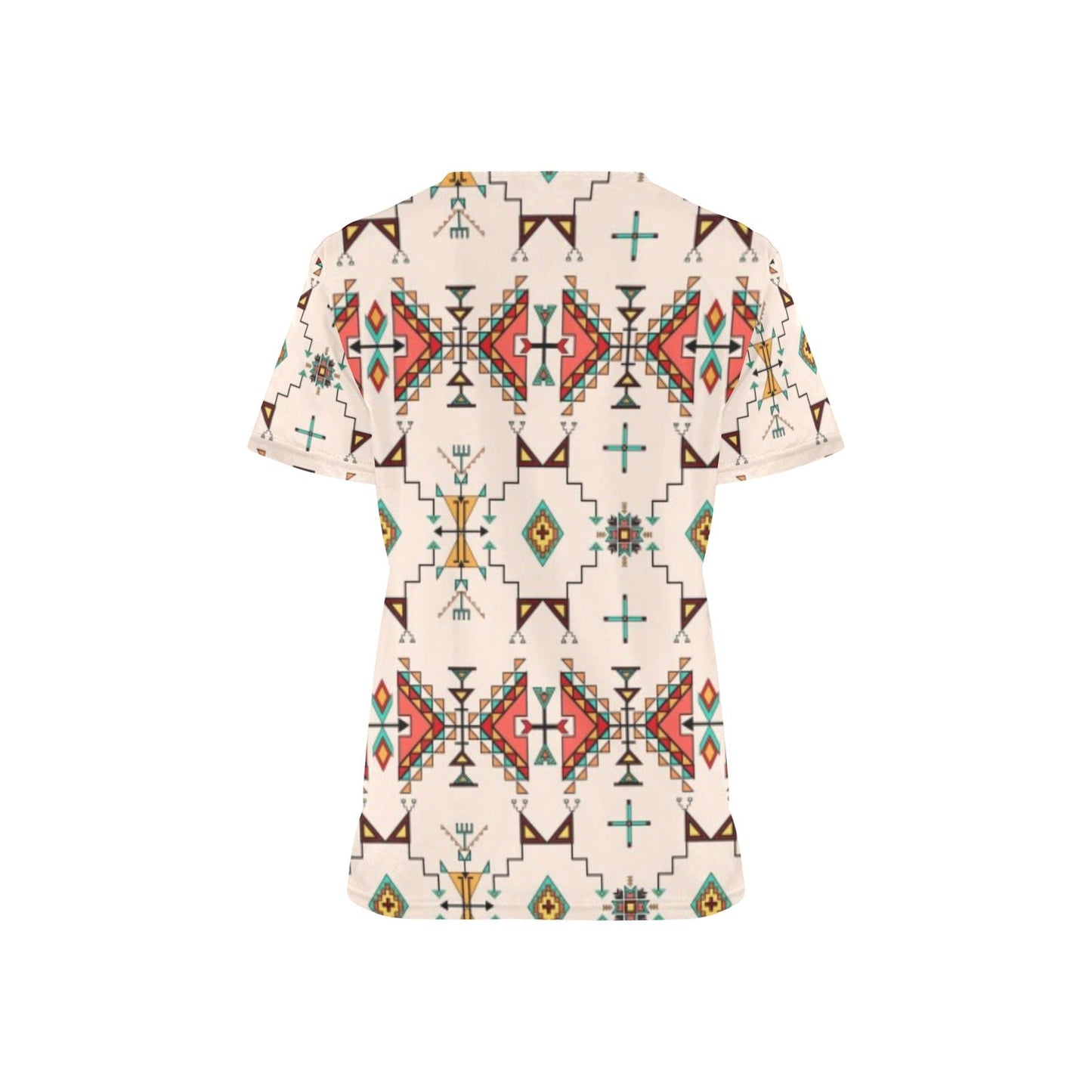 Thunder Flight Cream Scrub Top