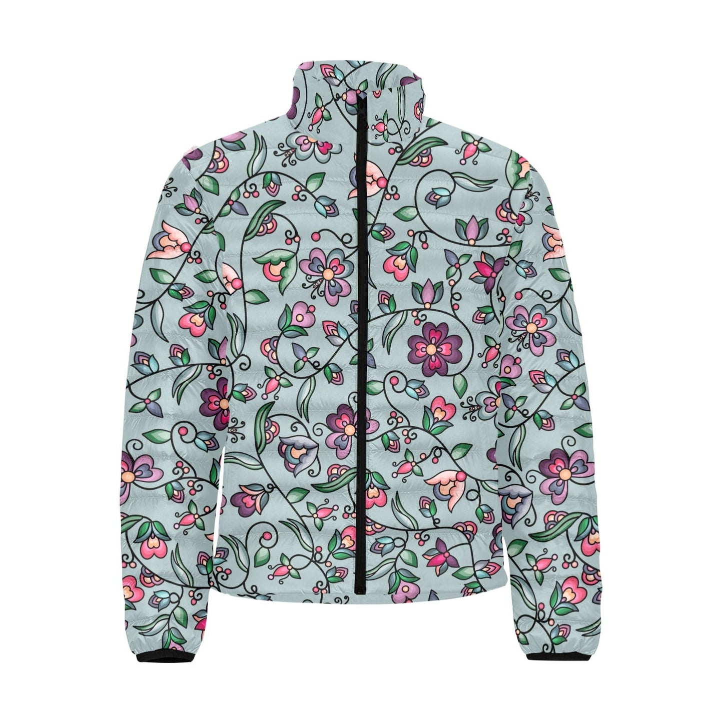 Amber Evening Garland Turquoise Padded Jacket