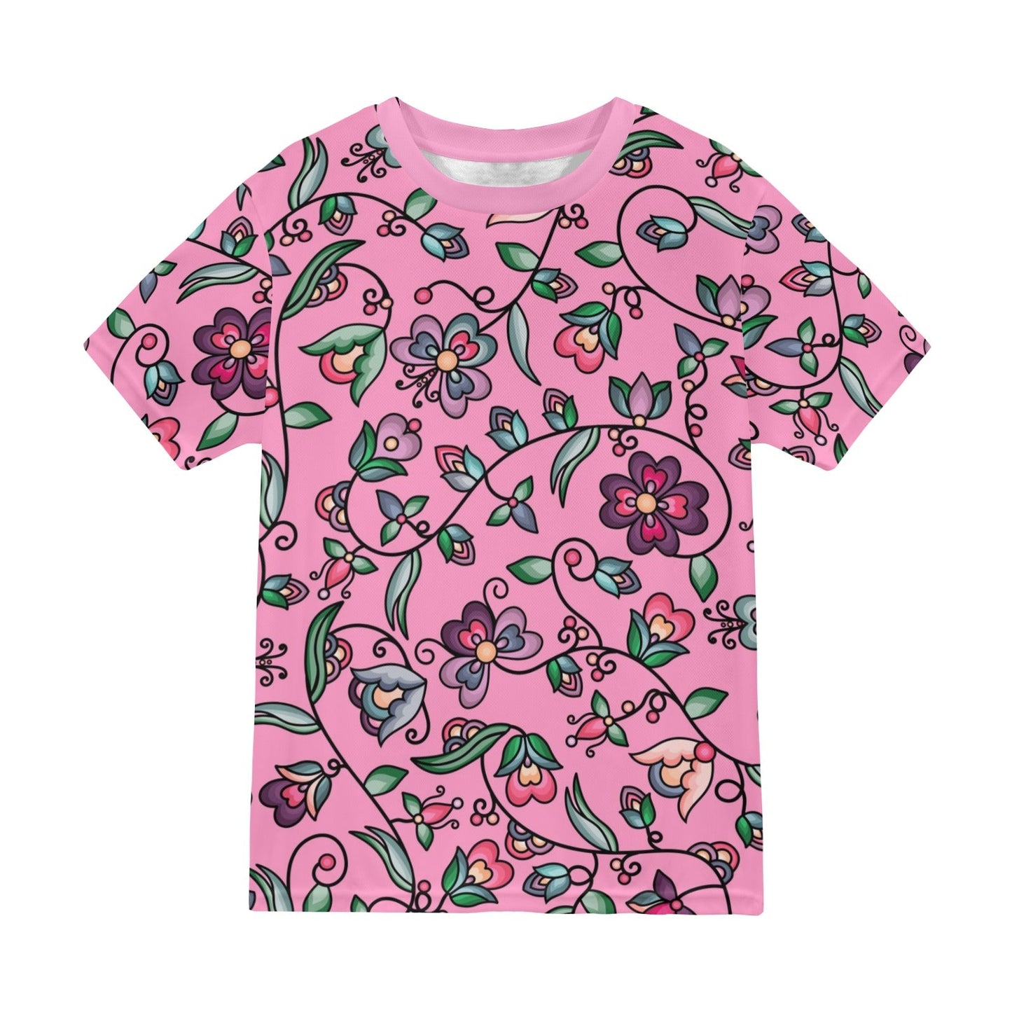 Amber Evening Garland Pink T-shirt for Men