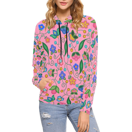Skyberry Serenade Pink Hoodie for Women