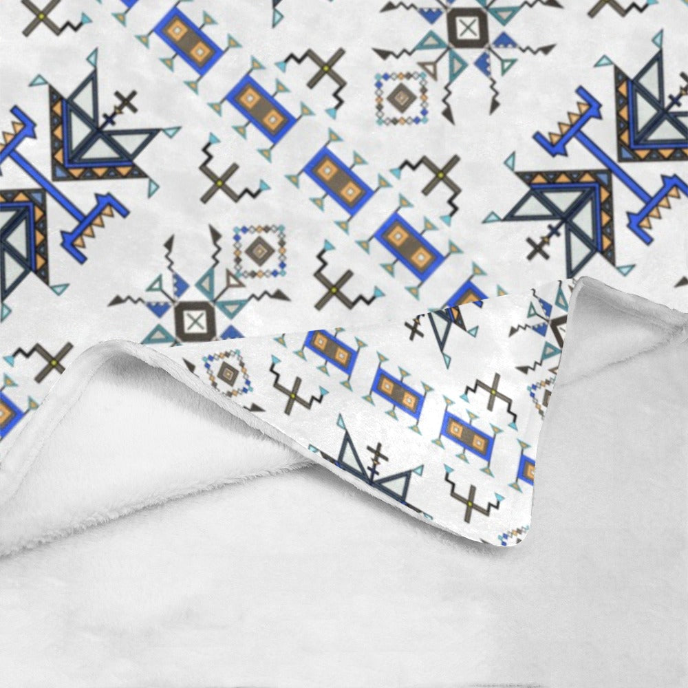 Eagle Strike White X-Large Micro Fleece Blanket
