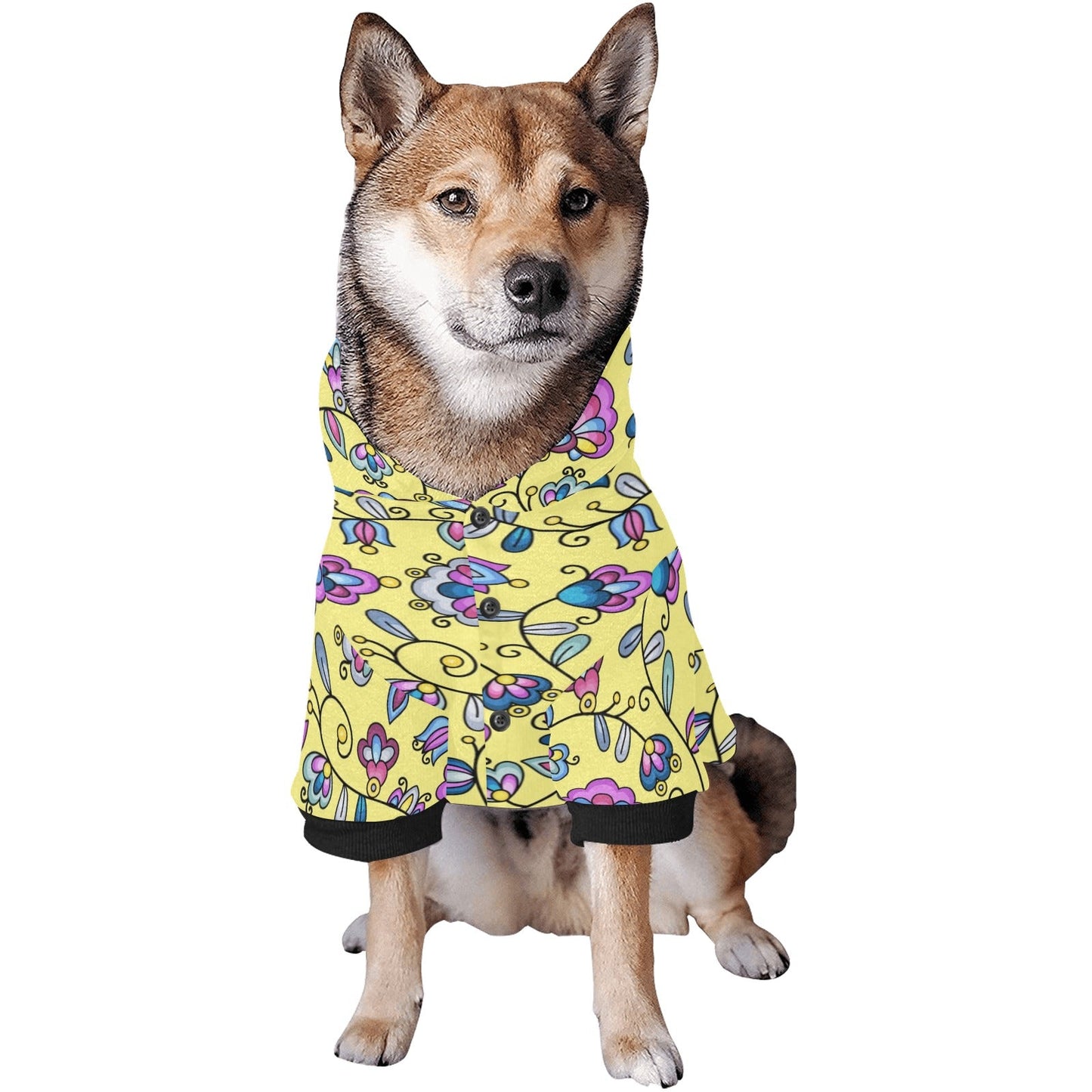 Autumn Bundle Blessing Yellow Pet Dog Hoodie