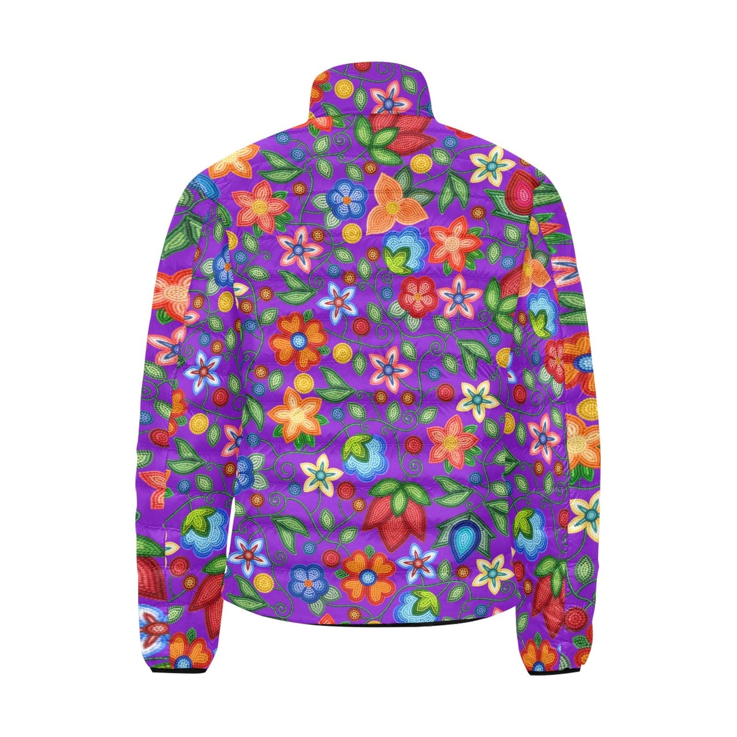 Morning Harmony Purple Padded Jacket