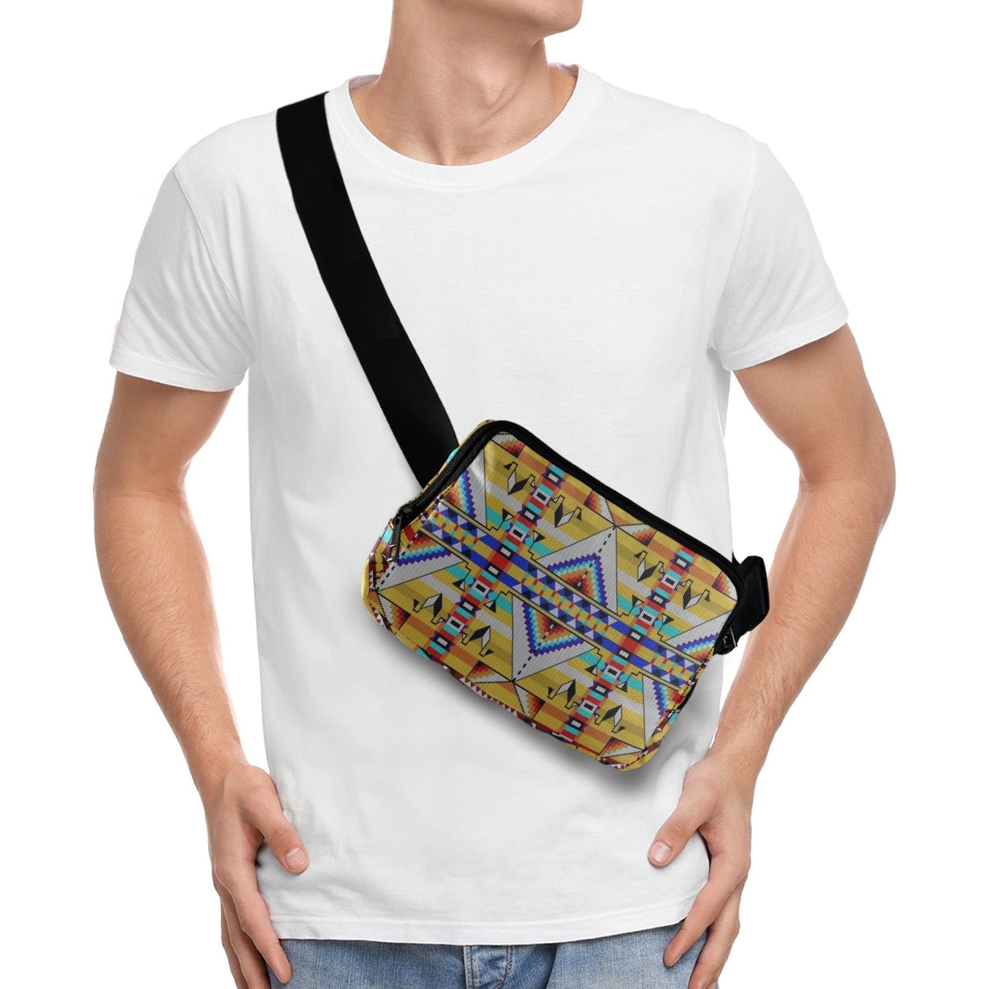 Medicine Blessing Yellow Belt Bag