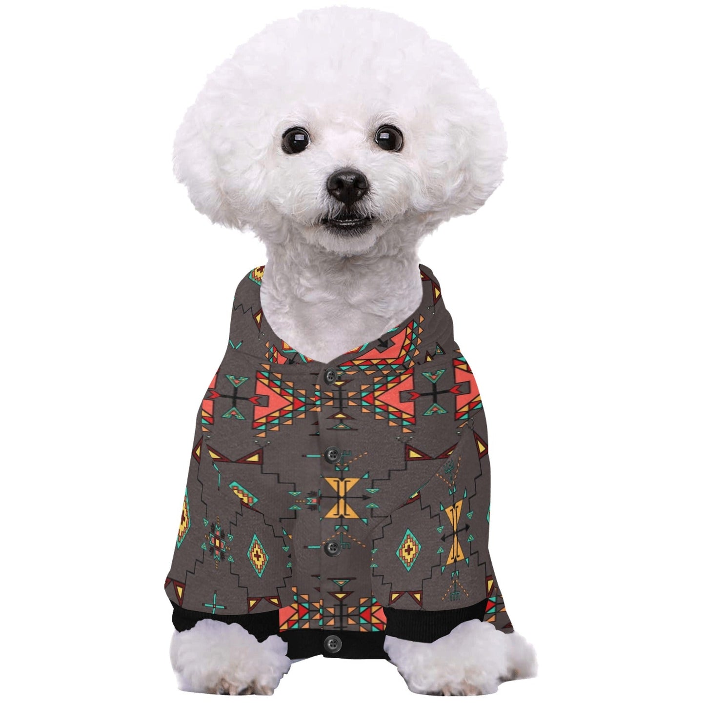 Thunder Flight Gray Pet Dog Hoodie