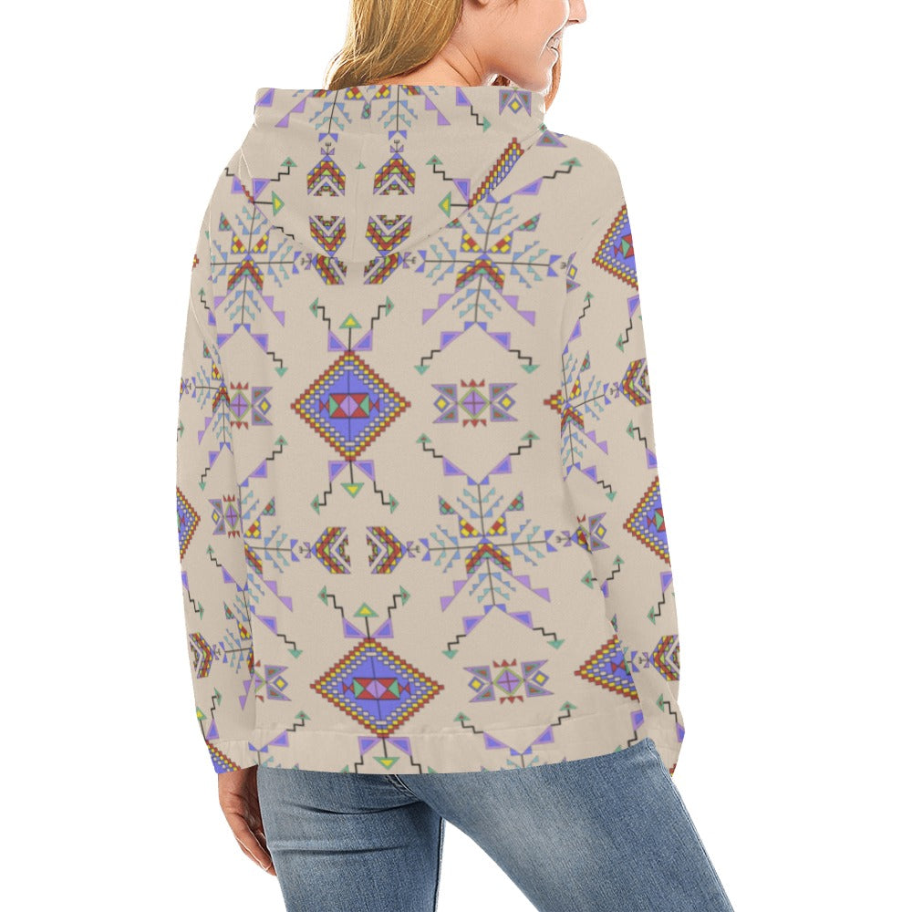 Buffalo Jump Hide Hoodie for Women
