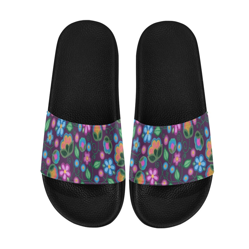 Turquoise Sunbeam Violet Women's Slide Sandals
