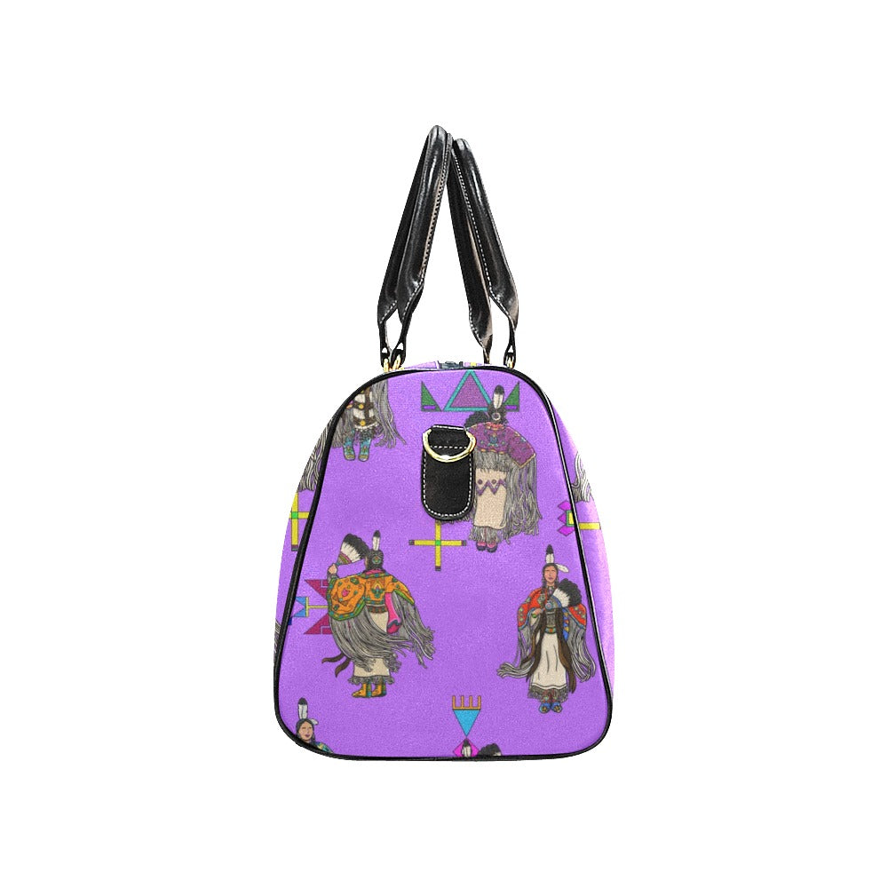 Women's Tradish Dancers Purple Small Travel Bag