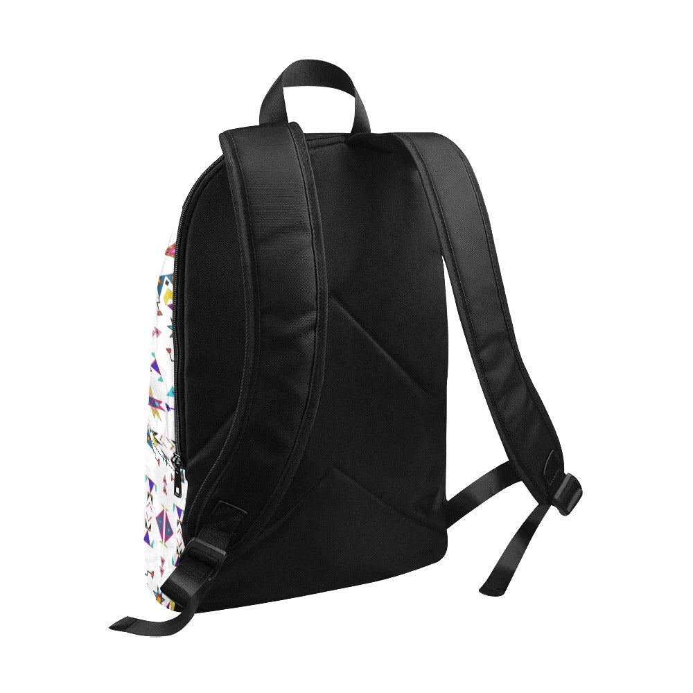 Enemy Territory White Backpack