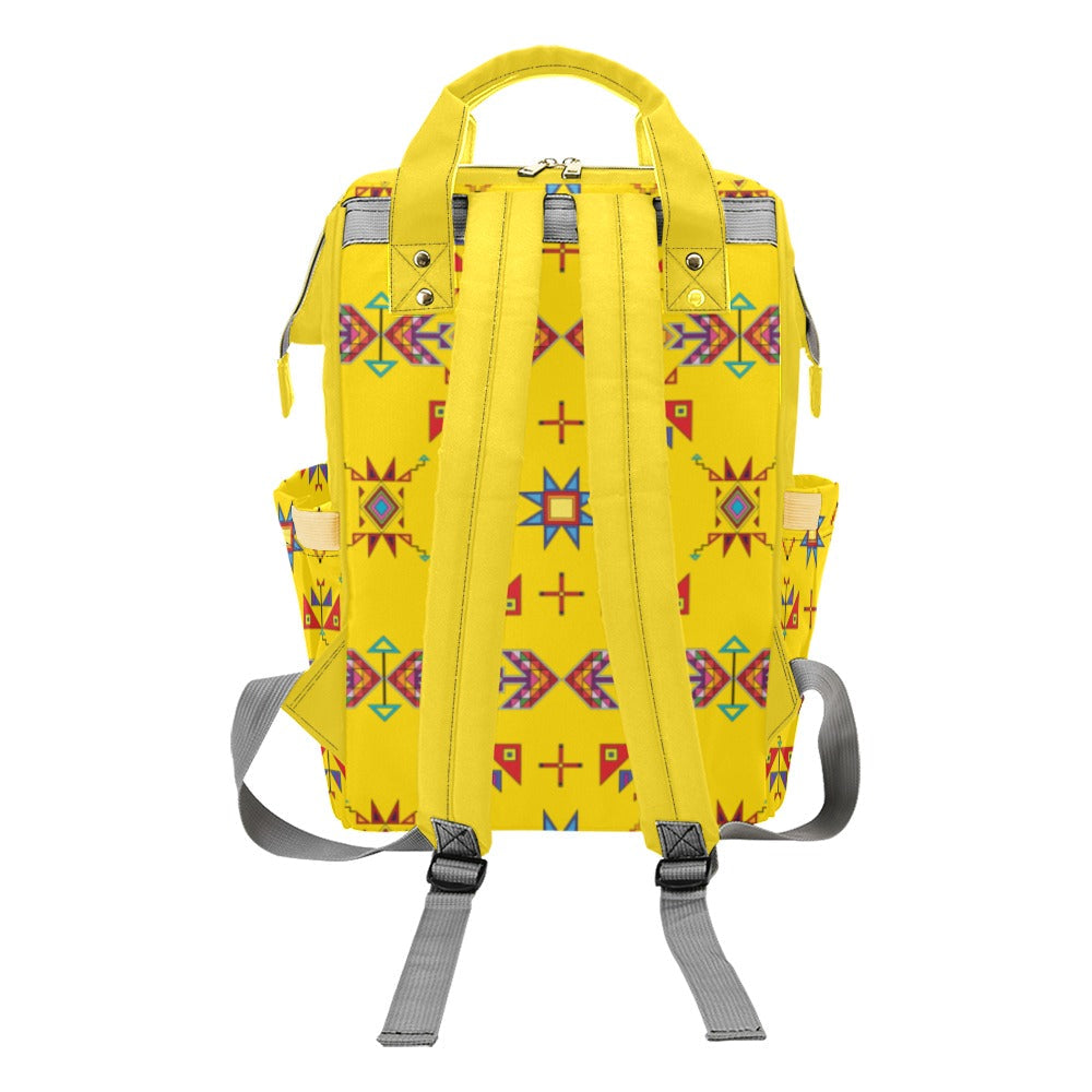 Scattered Generations Maize Multi-Function Diaper Backpack