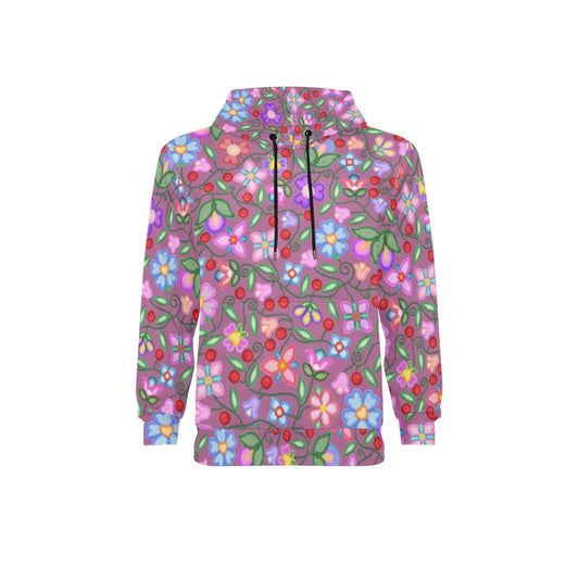 Petal Harmony Fleece Hoodie