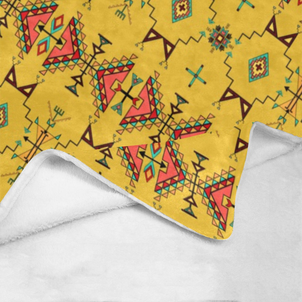 Thunder Flight Yellow Ultra-Soft Micro Fleece Blanket 40"x50"