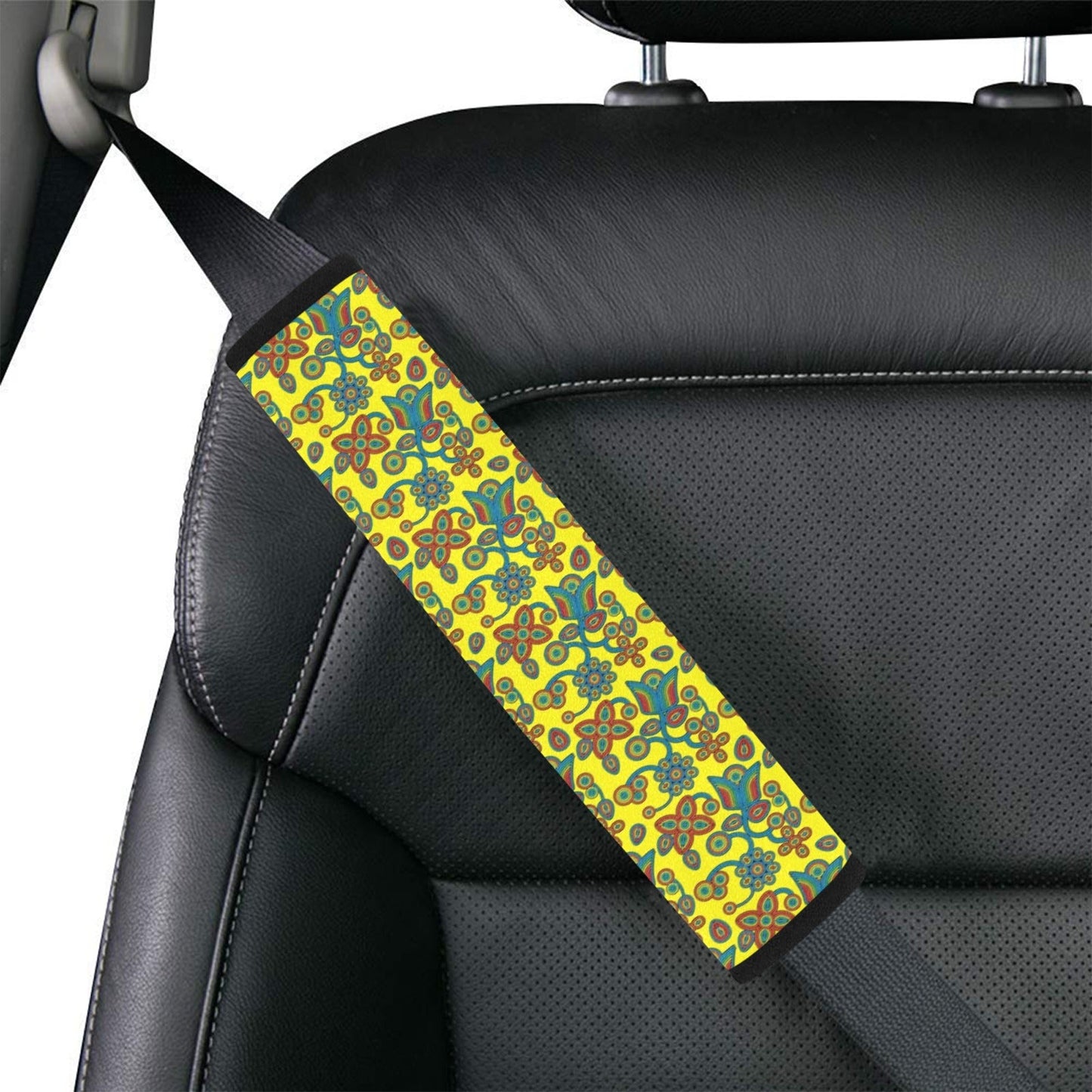 Sky Tomorrow Satin Car Seat Belt Cover