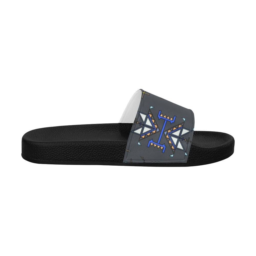 Eagle Strike Gray Women's Slide Sandals