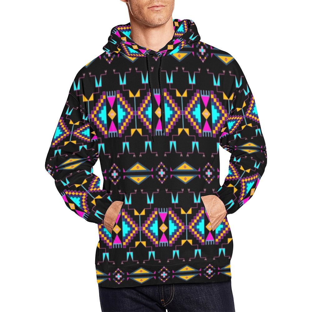 Rite of Passage Black Hoodie for Men