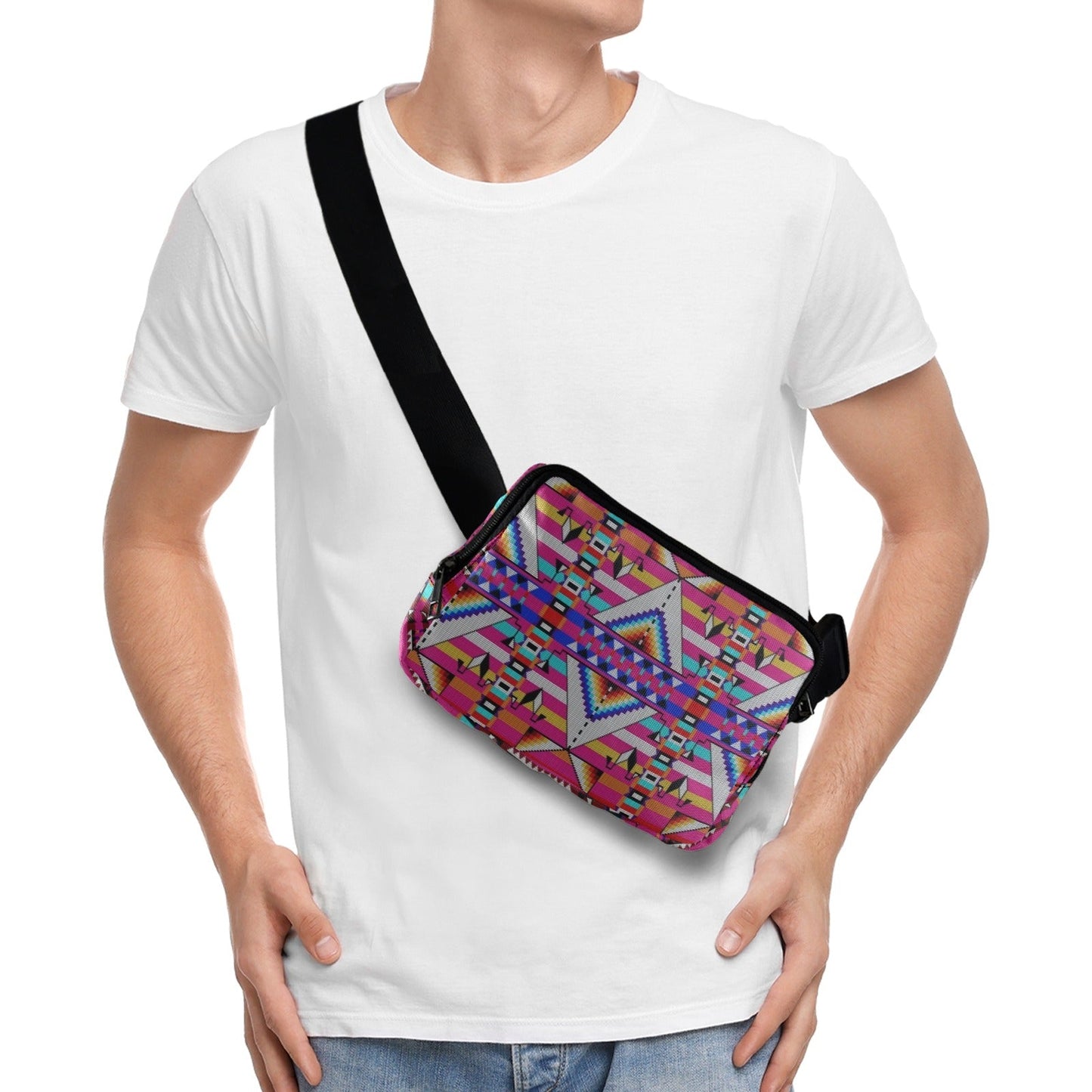 Medicine Blessing Pink Belt Bag