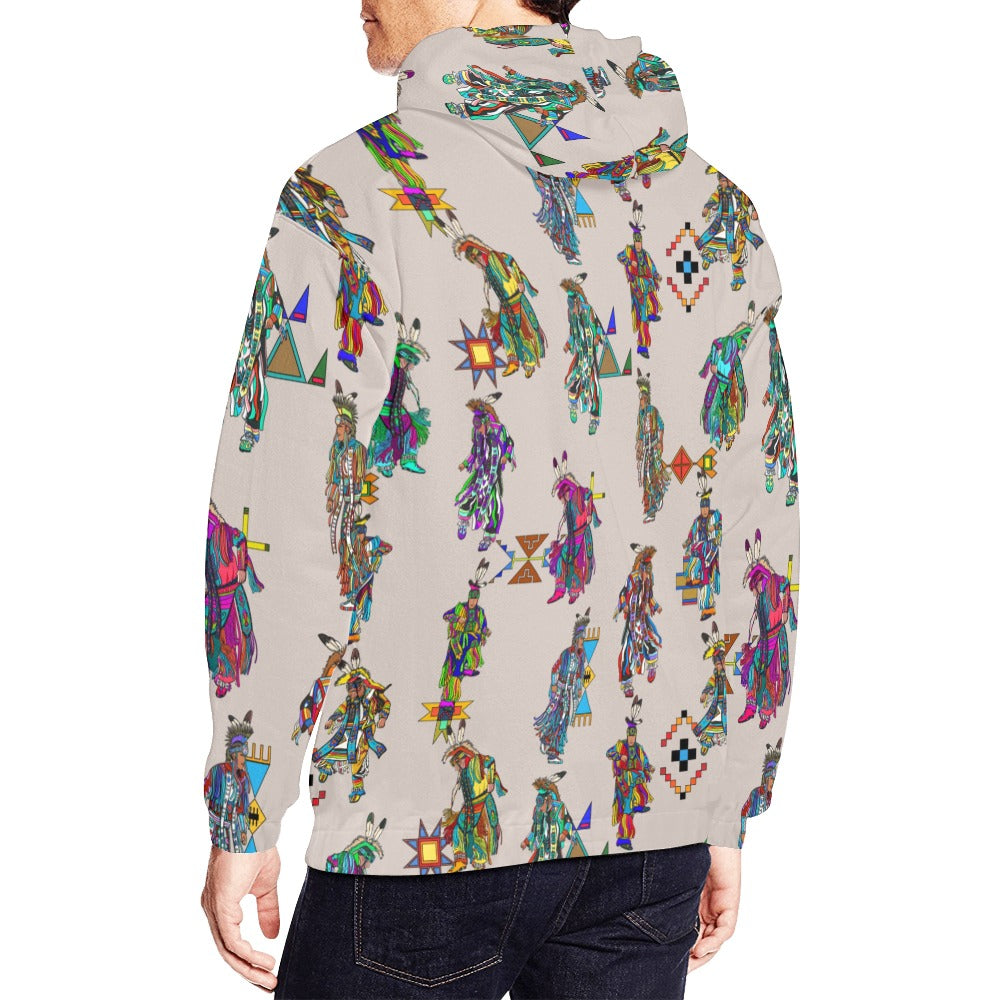 Men's Grass Dancers Muslin Hoodie for Men